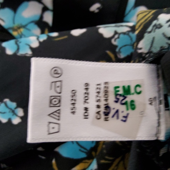 Loft Floral Button-Up  Sleep Shirt Size L - Picture 6 of 6